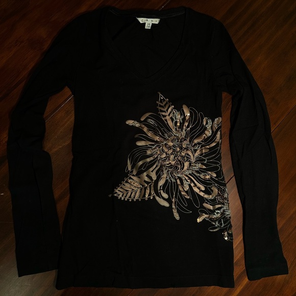 CAbi Beaded Top - Picture 2 of 5